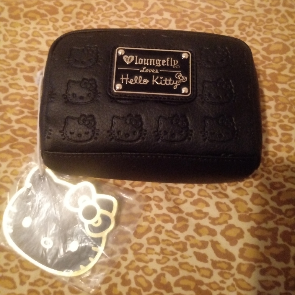 Loungefly hello kitty cosmetic bag